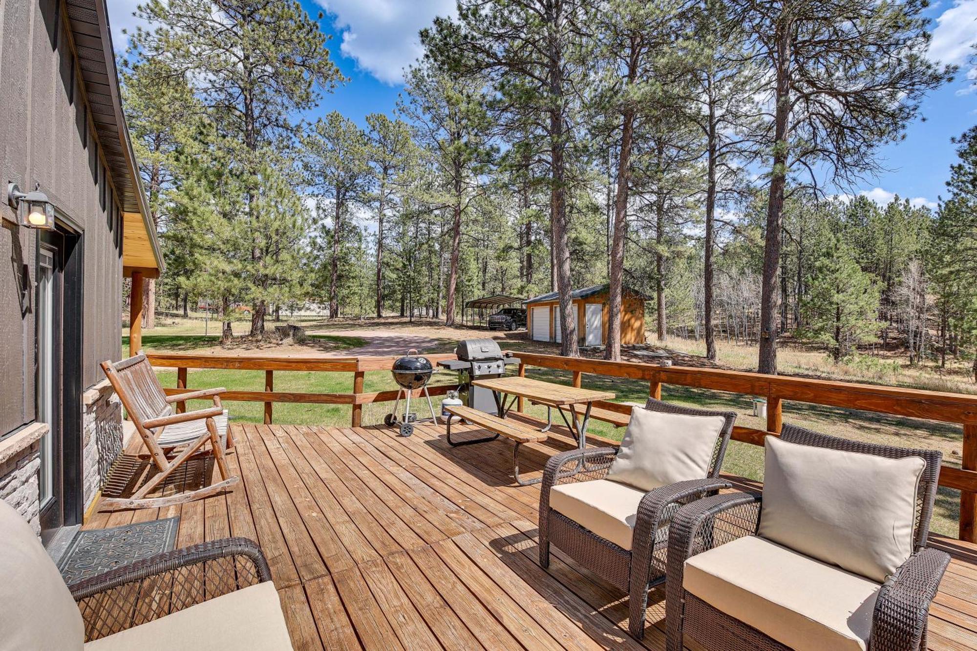 Private Black Hills Home With Corral Horses Welcome Custer Exterior photo